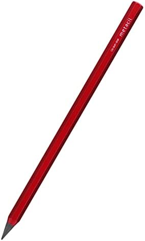Sunstar Stationery Metacil Metallic Red Pencil Authentic Hologram S4482654