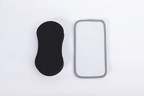 HAGOROMO Microfiber Pad for Eraser Refill [3 Pk] (Gray Medium)