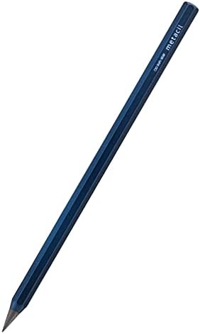 Sunstar Stationery Metacil Metallic Blue Pencil Authentic Hologram S4482662