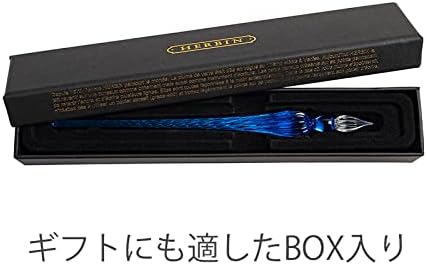 Jacques Herbin - Ref 214/77 - Round Glass Dip Pen - Violet