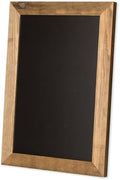 Ilyapa Framed Kitchen Chalkboard Sign, 12x16 Inch - Rustic Brown, Wall