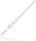 Handmade Glass Dip Pen Crystal Calligraphy Pen Signature Dipped Pen for Artist Women Men Teens,Writing Drawing Decoration Gifts (Silvery)