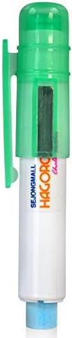 Hagoromo Chalk Holder with Magnet Attached [Green Cap and Chalk]