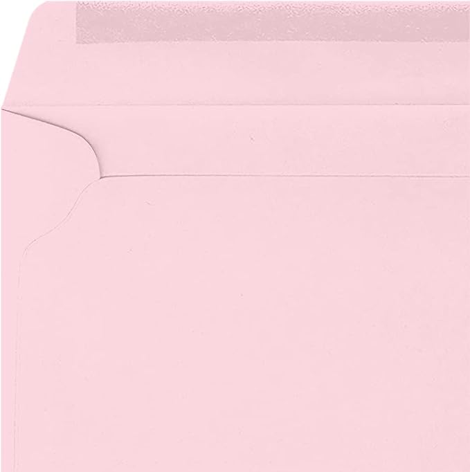 LUXPaper 9 x 12 Booklet Envelopes | Candy Pink | 80lb. Text | 250 Qty - Image 3