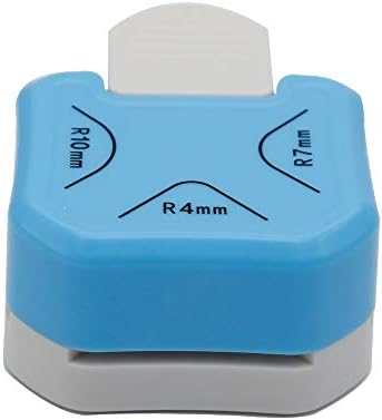 QIQQIKIN Paper Corner Rounder 3 in 1 （R4mm+R7mm+R10mm）， Punches for Crafts， Cutter ，Envelope Punch Board ，Hole Puncher， Laminate, DIY Projects, Photo Cutter,Card Making Scrapbooking and Journaling