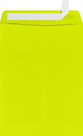 LUXPaper 9 x 12 Open End Envelopes | Peel & Press | Wasabi Green | 80lb. Text | by LUXPaper