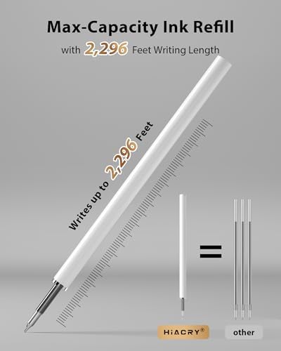 16 Pack Gel Pens, Quick-Dry Long Lasting Black Ink-0.7 mm Fine Point