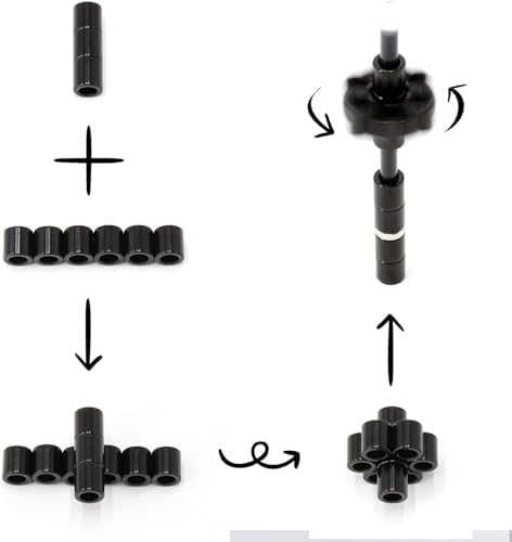 Magnetic Fidget Toy Pen（Black） for Teens，Stocking Stuffers，Decompression Gift for Teenagers & Kids
