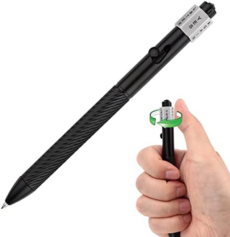 SMOOTHERPRO Fidget Spining Bolt Action Pen, with Decision Make, Black