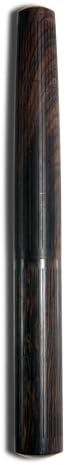 SeventyTwo Handmade Glass Dip Pen with Wood Handle, Calligraphy Writing Pen with Glass Nib (Black)