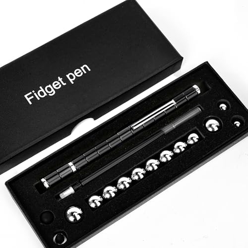 Magnet Fidget Pen Toys, Magnetic Pen, Funny Pen (Black)