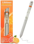 Lifelines Pen Diffuser, Citrus Grove, 1mm Black Ballpoint Pen