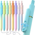 8 Pcs Gel Pens - 0.7mm Fine Point Quick-Dry Blue Ink Fidget Pens