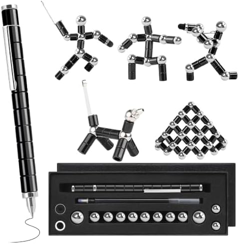 Magnetic Fidget Pen, Decompression Toy Pen Gifts, Office Desk Accessories
