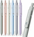 Four Candies Gel Pens, 6 Pcs 0.5mm Fine Point Quick Dry Black Ink Pen