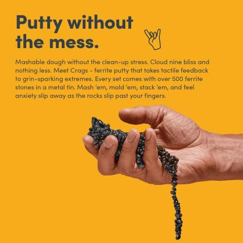 Speks Crags Magnetic Thinking Putty, Sensory Tool for Stress Relief
