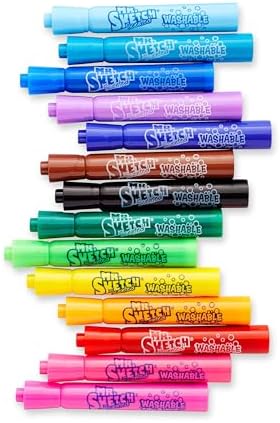 Mr. Sketch Scented Markers, Chisel Tip, Assorted Colors - Fun for Kids, Coloring, Spark Creativity, Arts & Crafts, 14 Count (Pack of 8)