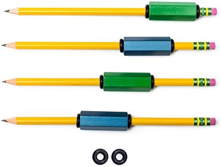 Pack of 4 Pen or Pencil Weights | Handwriting Aid, Tremors, Grip Support