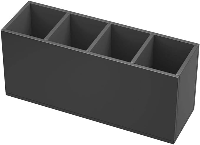 NIUBEE Acrylic Pen Holder 4 Compartments by NIUBEE