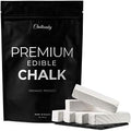 Premium Edible Chalk - Natural Chalk for Eating - Crunchy Belgorod Chalk Chunks - Russian Organic Chalk for Bone Strength - Zero Additives, No Impurities - White 7oz (200g)