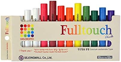 Hagoromo Fulltouch 10-Color Mix Chalk 12pcs & HAGOROMO Fulltouch Luminous (5 Colors Mix) 5 pcs