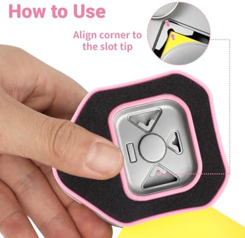 Corner Rounder Punch, Corner Cutter and Paper Punches for Crafting, Rounded Corner Punch for Journaling & Scrapbook Supplies, Card Making, Paper Crafts, Laminate, Cardstock, DIY (Angle Corner)