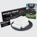Natura Uralis Premium Belgorod Sawn Chalk | White Chalk Bars - Amazing Crunch, Satisfying Earthy, Velvety and Firm Texture, ASMR Sensation, Natural Calcium Carbonate (Medium (17.5oz))