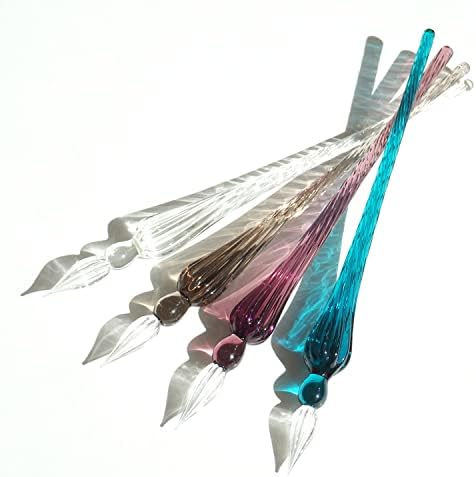 Jacques Herbin Ref 214/01 - Round Glass Dip Pen - Clear
