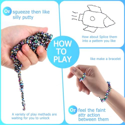 550PCS Magnetic Fidget Toys for Adults and Teens, Sensory Toys with ADHD