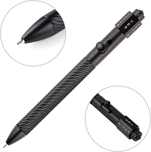 SMOOTHERPRO Fidget Spining Bolt Action Pen, with Decision Make, Black