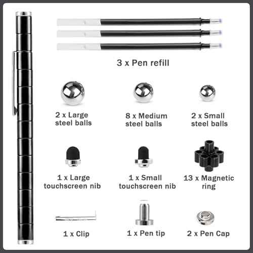 Fidget Pen Toy,Decompression Toy,Stress Relief & Focus Tool for Adults,Best Novelty Gifts for Teen and Adults