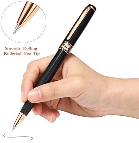 Tenare Weighted Pens for Hand Tremors Black Ink Heavy Pens, 6 Pieces