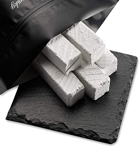 Premium Edible Chalk - Natural Chalk for Eating - Crunchy Belgorod Chalk Chunks - Russian Organic Chalk for Bone Strength - Zero Additives, No Impurities - White 7oz (200g)