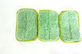 HAGOROMO Microfiber Pad for Eraser Refill [3 Pk] (Green Medium)