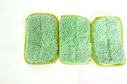 HAGOROMO Microfiber Pad for Eraser Refill [3 Pk] (Green Medium)