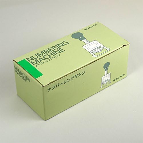 7 style IS-M72 6-digit numbering machine Kokuyo (japan import)