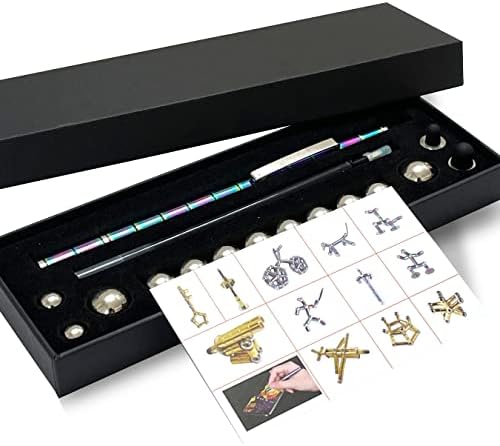 Magnetic Fidget Pen，Cool Fidget Toys，Gift for Teenage Boys,Figette Toys - Perfect for Stress Relief and Focus - Great Fidget Toy for Adults and Teens - Unique Gift for Boys and Girls