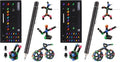 Easter Basket Stuffers for Teens Toddler Magnetic Fidget Pen, Magnetic Pen for Teenage Boys, Decompression Magnet Pen Fidget Toy Pens, Birthday Novelty Toy for Classroom Students Present (Pack of 2)