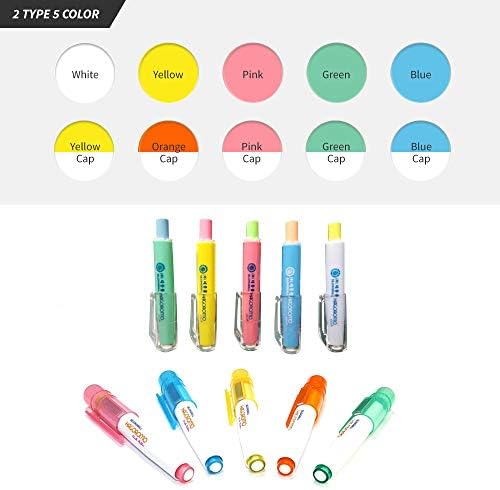 Hagoromo Chalk Holder with Magnet Attached [Green Cap and Chalk]