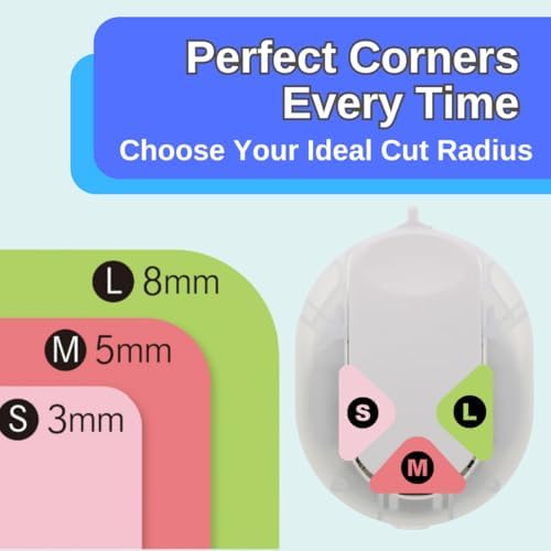 Sunstar Stationery Kadomaru Pro NEO White Corner Cutter Authentic Hologram