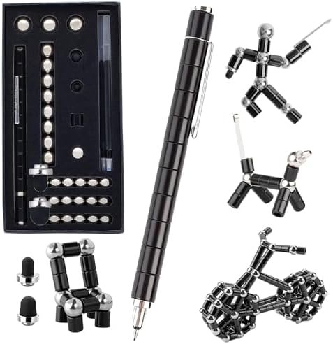 Magnetic Fidget Pen, Magnet Pen Writing Toy for Teens, Kids and Adults