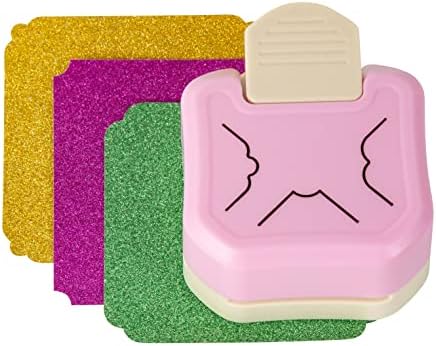 Decorative Corner Punch 3 in 1 Rounder Pattern Paper Edge Cutter Paper Punches for Crafting Photo Business Card Scrapbooking Tools Laminate DIY School & Home Crafting Supplies