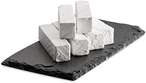 Premium Edible Chalk - Natural Chalk for Eating - Crunchy Belgorod Chalk Chunks - Russian Organic Chalk for Bone Strength - Zero Additives, No Impurities - White 7oz (200g)