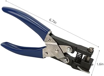 Marsrut R3 3mm Radius Heavy Duty Clipper, Corner Rounder Cutter, Used for PVC Card Cutting, Metal Heavy Duty Rounded Edge Circle Rounding Maker Clipper for PVC ATM (1PC, Blue)
