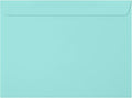 LUXPaper 9 x 12 Booklet Envelopes | Seafoam Blue | 80lb. Text | 50 Qty by LUXPaper