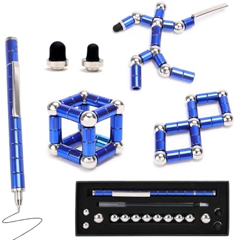 Magnetic Fidget Pen Toys for Teens - Unique Birthday Gifts for Kids Fun Toy for Teenage Boys Girls Novelty Stocking Stuffers Adults for Easter Basket Stuffs