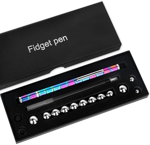 Magnet Fidget Pen Toys, Magnetic Pen, Funny Pen (Multicolor)