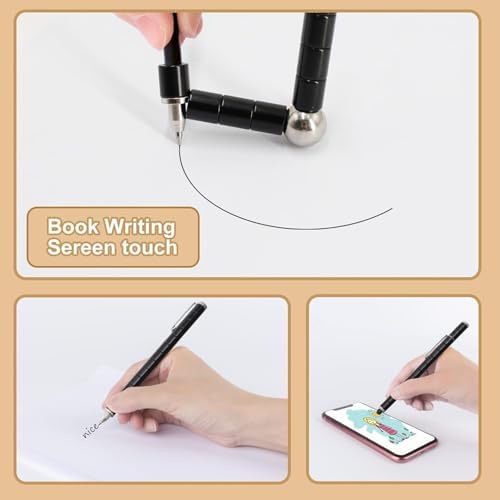 Magnetic Fidget Toy Pen（Black） for Teens，Stocking Stuffers，Decompression Gift for Teenagers & Kids
