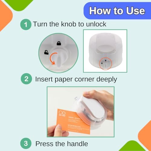 Sunstar Stationery Kadomaru Pro NEO White Corner Cutter Authentic Hologram