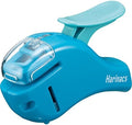 Kokuyo Stapleless Stapler, Harinacs Handheld Staple-Free, Up to 5 Sheets No Staple Binding, Portable Holeless Compact Alpha, Blue, Japan Import (SLN-MSH305B)